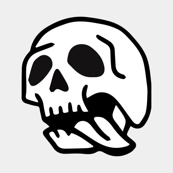 Elements Skulls logo template 17 Thumbnail
