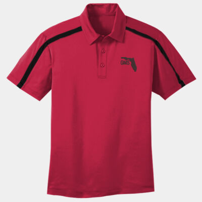 Embroidered  - Silk Touch™ Performance Colorblock Stripe Polo Thumbnail