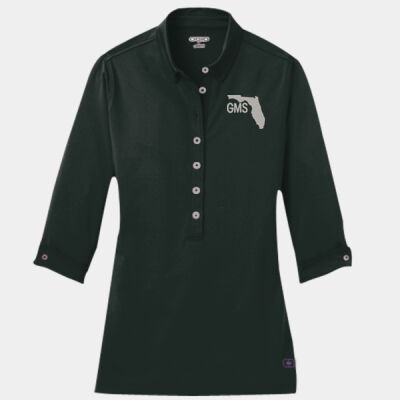 Embroidered - Ladies Gauge Polo Thumbnail