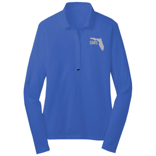 GMS Embroidered - Ladies Long Sleeve Dri FIT Stretch Tech Polo Thumbnail