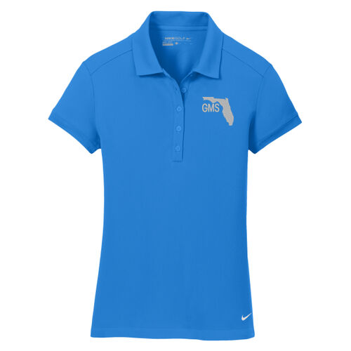 GMS Embroidered - Ladies Dri FIT Solid Icon Pique Modern Fit Polo Thumbnail