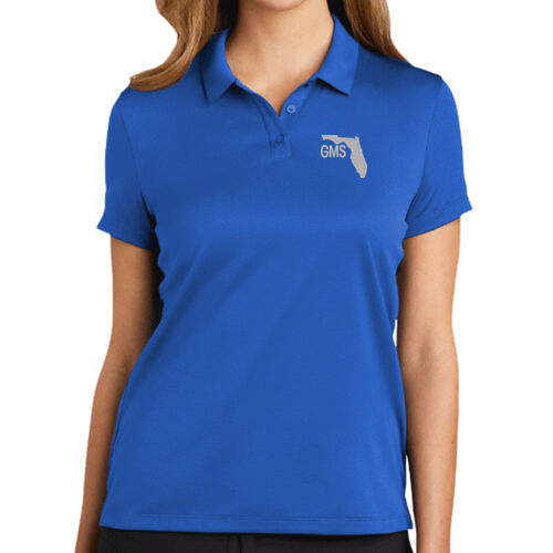 GMS Embroidered - Ladies Dry Essential Solid Polo Thumbnail