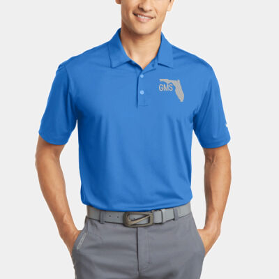 GMS Embroidered - Dri FIT Vertical Mesh Polo Thumbnail