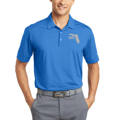 GMS Embroidered - Dri FIT Vertical Mesh Polo Thumbnail