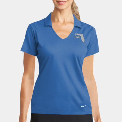 GMS Embroidered - Ladies Dri FIT Vertical Mesh Polo Thumbnail