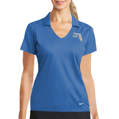 GMS Embroidered - Ladies Dri FIT Vertical Mesh Polo Thumbnail