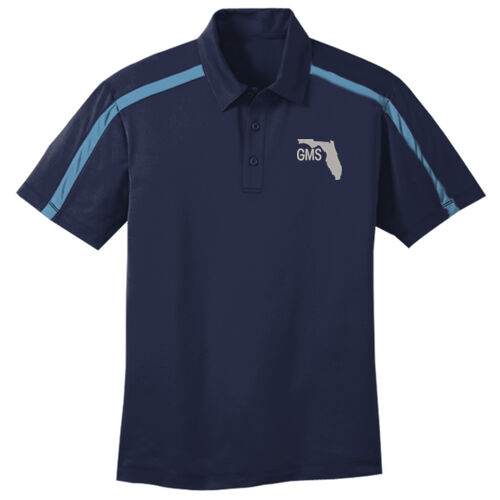 Embroidered  - Silk Touch™ Performance Colorblock Stripe Polo Thumbnail