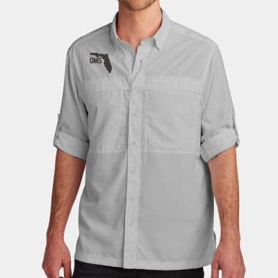 Embroidered Logo - Long Sleeve UV Daybreak Shirt Thumbnail