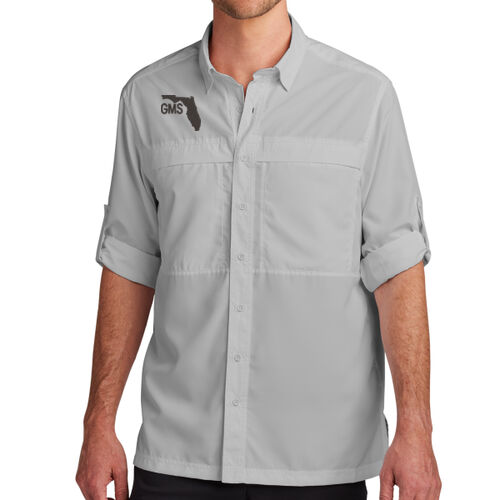 Embroidered Logo - Long Sleeve UV Daybreak Shirt Thumbnail