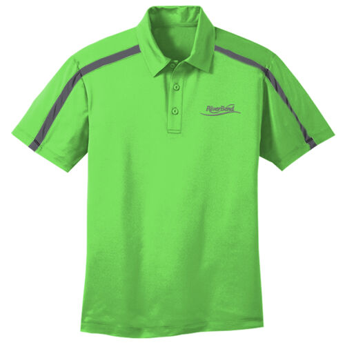 Riverbend Embroidered  - Silk Touch™ Performance Colorblock Stripe Polo (Stock alert) Thumbnail