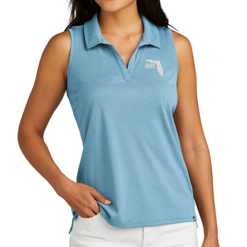 GMS Embroidered  - Ladies Coto Performance Sleeveless Polo Thumbnail