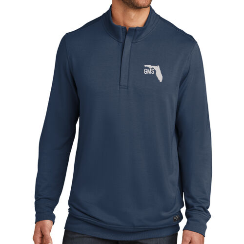 GMS Embroidered  - TravisMathew Newport 1/4 Zip Fleece Thumbnail
