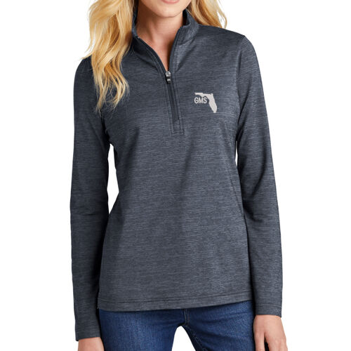 GMS Embroidered  - Ladies Crestview 1/4 Zip Thumbnail