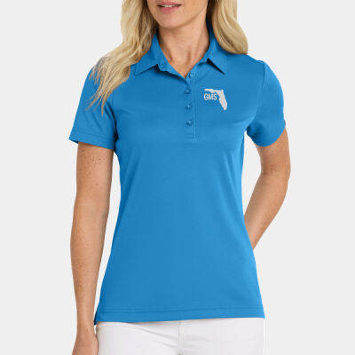 GMS Embroidered  - Ladies Oceanside Solid Polo Thumbnail