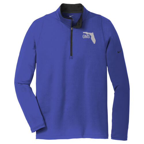 GMS Embroidered - Dri FIT Stretch 1/2 Zip Cover Up Thumbnail