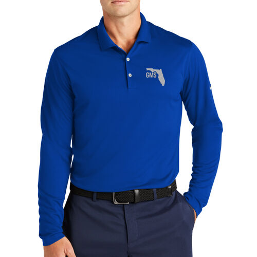 GMS Embroidered - Dri FIT Micro Pique 2.0 Long Sleeve Polo Thumbnail