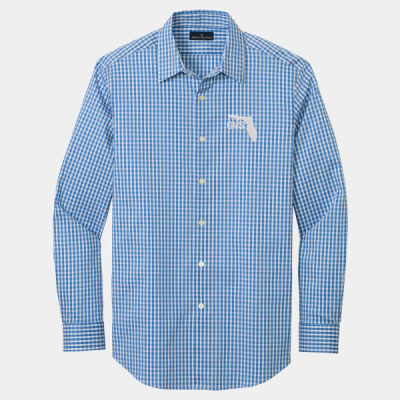 GMS Embroidered - Tech Stretch Patterned Shirt Thumbnail