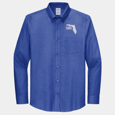GMS Embroidered - Wrinkle Free Stretch Nailhead Shirt Thumbnail