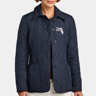 GMS Embroidered - Women's Quilted Jacket Thumbnail