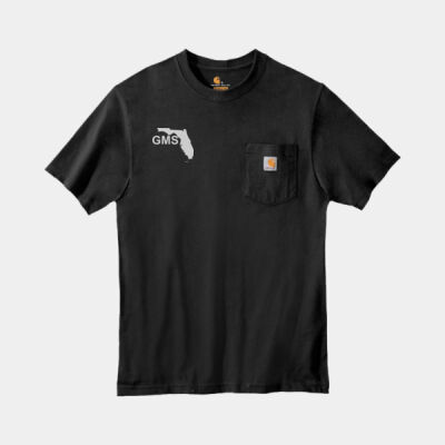 GMS Printed - Workwear Pocket Short Sleeve T Shirt Thumbnail
