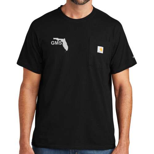 GMS Printed - Force ® Short Sleeve Pocket T Shirt Thumbnail