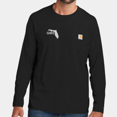 GMS Printed - Force ® Long Sleeve Pocket T Shirt Thumbnail
