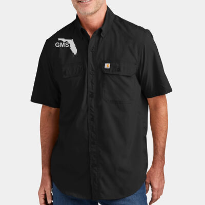 GMS Printed - Force ® Solid Short Sleeve Shirt Thumbnail