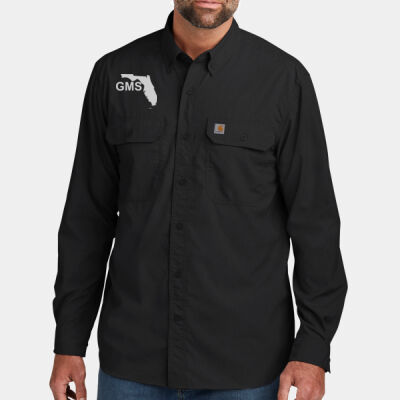 GMS Printed - Force ® Solid Long Sleeve Shirt Thumbnail