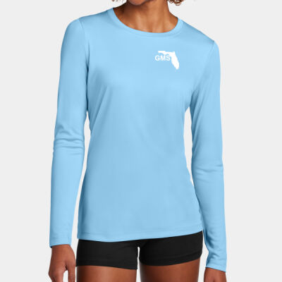 Printed Left Crest - Ladies Posi UV ® Pro Long Sleeve Thumbnail