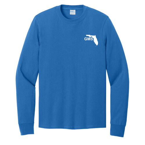 Printed Left Crest - Long Sleeve Core Cotton Tee Thumbnail