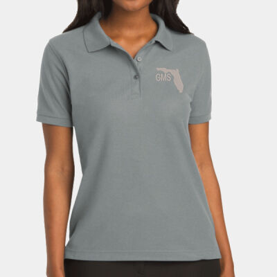 Embroidered Crest - Ladies Silk Touch™ Polo Thumbnail