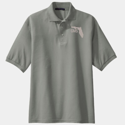 Embroidered Crest - Extended Size Silk Touch™ Polo Thumbnail