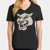 Ladies Core Cotton V-Neck Tee Thumbnail