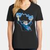Ladies Core Cotton V-Neck Tee Thumbnail