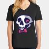 Ladies Core Cotton V-Neck Tee Thumbnail