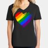 Ladies Core Cotton V-Neck Tee Thumbnail