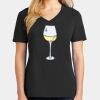 Ladies Core Cotton V-Neck Tee Thumbnail