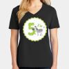 Ladies Core Cotton V-Neck Tee Thumbnail