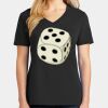 Ladies Core Cotton V-Neck Tee Thumbnail