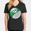 Ladies Core Cotton V-Neck Tee Thumbnail