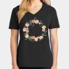 Ladies Core Cotton V-Neck Tee Thumbnail