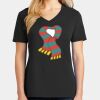 Ladies Core Cotton V-Neck Tee Thumbnail