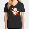 Ladies Core Cotton V-Neck Tee Thumbnail