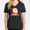 Ladies Core Cotton V-Neck Tee Thumbnail