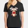 Ladies Core Cotton V-Neck Tee Thumbnail