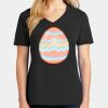 Ladies Core Cotton V-Neck Tee Thumbnail