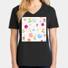 Ladies Core Cotton V-Neck Tee Thumbnail